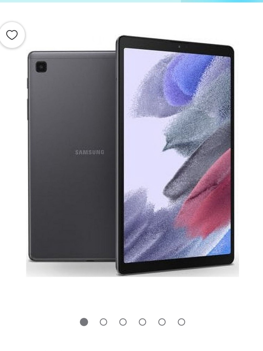 Samsung Galaxy Tab A7 Lite SM-T227U 32GB Wi-Fi+4G LTE (T Mobile) 8.7" Gray